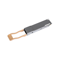 Modul Optik 200G QSFP56 SR4 850nm MPO12 APC 100m Fungsi DDM Plug&Play 5G POE untuk Peningkatan Jaringan Perusahaan Pusat Data