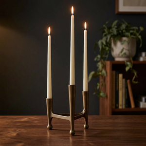Candelabro de Hierro Negro de Lujo Hecho a Mano, Duradero, para Decoración del Hogar y Hoteles, Navidad, Bodas, Fiestas, Mesa de Comedor - Product Image 4