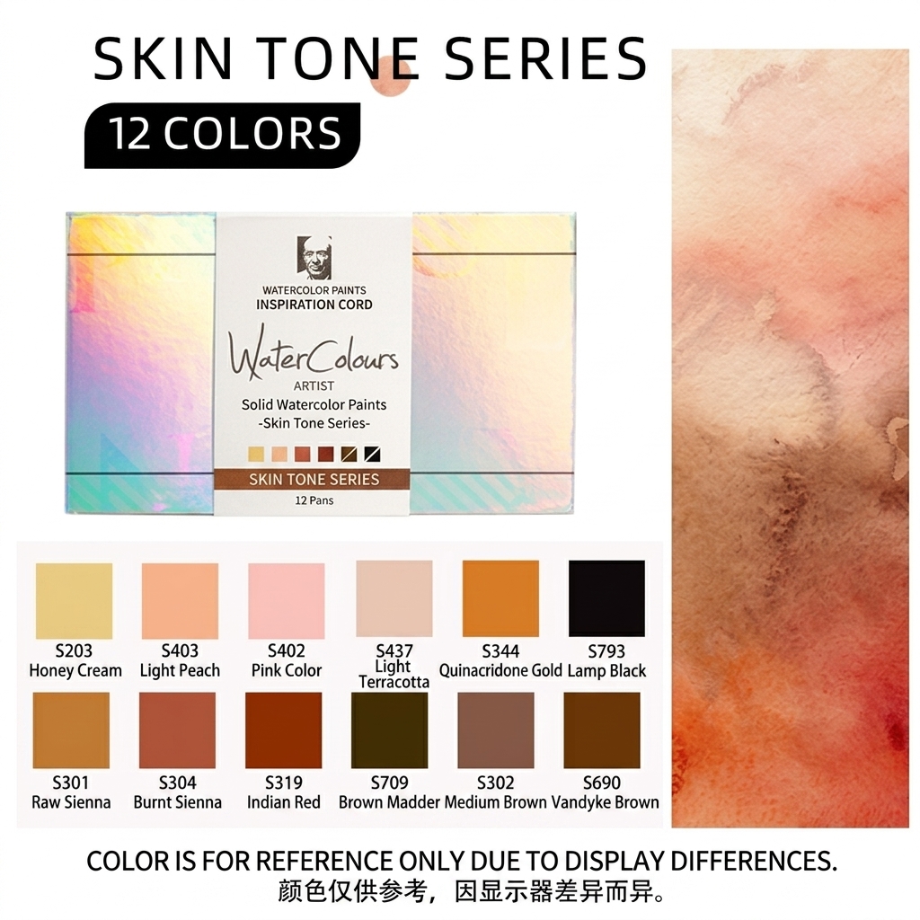 Skin Tone Series  (for Portraits)colorful