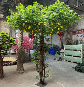 Großhandel künstliche Kumquat Baum für Mall Park Dekoration gefälschte Kunststoff <span class=keywords><strong>Orange</strong></span> Baum - Product Image 5