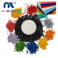Masterbatch de couleur haute concentration PP/PE/ABS NUOXIN à prix d'usine pour le moulage de films alimentaires