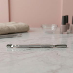 ASAP Beauty Stainless Steel Double Head Reusable Cuticle <b>Nail</b> Pushers <b>Nail</b> <b>Tool</b> Kit Environmental Friendly - Product Image 2