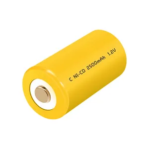 คุณภาพสูง Ni-Cd ขนาด C 3000mAh 3.6V แบตเตอรี่ไฟฉายแบบชาร์จไฟได้