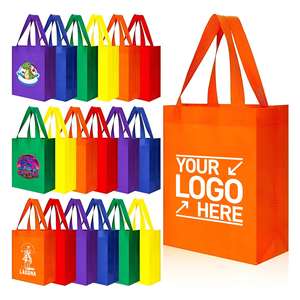 Sacs fourre-tout personnalisés en tissu non tissé avec impression de logo, sacs écologiques, sacs publicitaires pour vêtements, sacs de shopping - Product Image 1