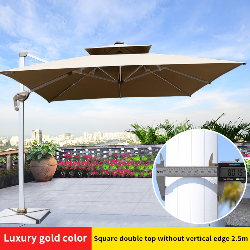 1-TH 2.5m sq  with marble base-8cm pole