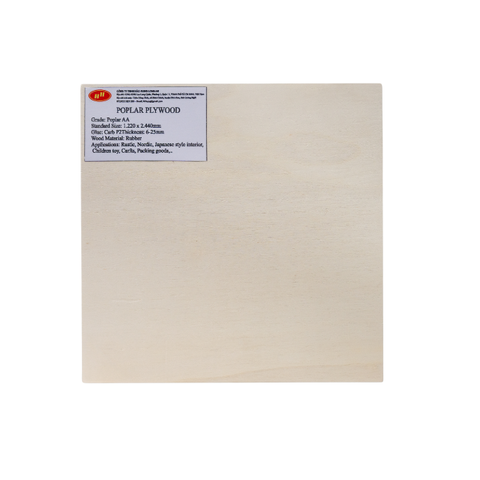 Vietnam Manufacturer's Top Selling Anti-Slip Phenolic Waterproof Decking Poplar Plywood Bamboo PVC Thick Board Reused 6-8 Times