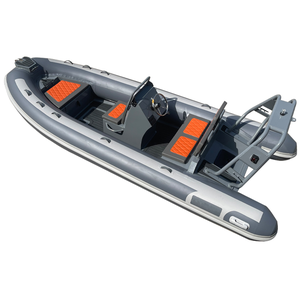 16 pies Semi rígido de aluminio RIB 480 ORCA/PVC/Hypalon inflable RIB barco - Product Image 6