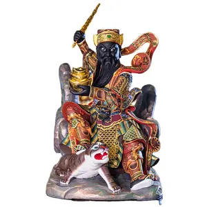 Zhao Gongming statue Wu Caishen ornament five way Caishen Buddha 19 inch statue of Marshal Zhao