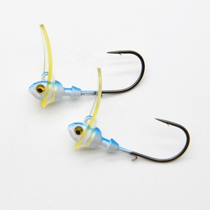 Offre Spéciale Mustad #32786 tungstène Scrounger Jig Head leurre pour rivière lac ruisseau pêche sans jupe en Silicone - Product Image 2