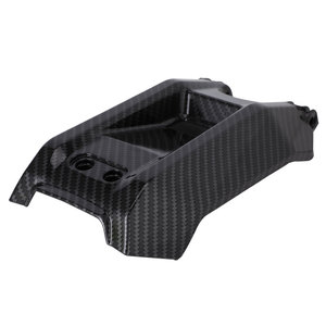 Accessoires de <span class=keywords><strong>moto</strong></span> JFG RACING couvercle du compartiment de la batterie en matériau PP avec motif en fibre de carbone pour Pour Sur RON S/X - Product Image 5
