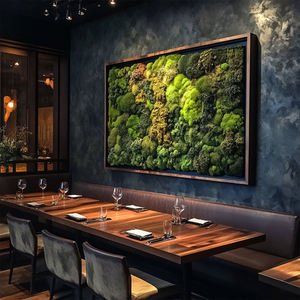 Cadre en bois véritable <span class=keywords><strong>mousse</strong></span> mur Art photo plante artificielle <span class=keywords><strong>mousse</strong></span> peintures pour la décoration intérieure - Product Image 6