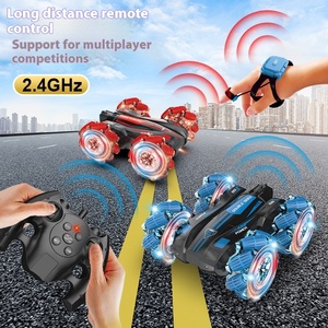 4-kênh điều khiển từ xa <span class=keywords><strong>RC</strong></span> xe ô tô với ổ đĩa bốn bánh diễn viên đóng Thế đua ánh sáng hai mặt nghiêng trôi tính năng cho trẻ em - Product Image 2