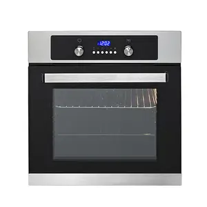 Termostato digital do forno, 60cm 65l de largura construído até 500 graus para os fornos