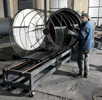 Four de carbonisation à tambour métallique à haut rendement et grande stabilité Aden, capable de traiter 10 tonnes de matières premières par jour, facile à utiliser