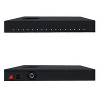 Station de charge industrielle USB-C PD 3.0 à 16 ports, 100 W max par port, chargeur rapide pour ordinateur portable, appareil photo, téléphone portable