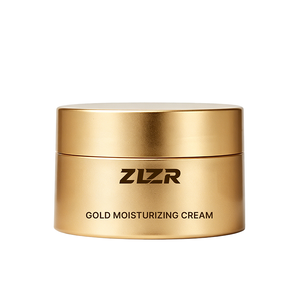 Crème hydratante naturelle et biologique pour le visage, soin éclaircissant anti-rides à l'or 24 carats, niacinamide, vitamine E et collagène, marque privée - Product Image 1