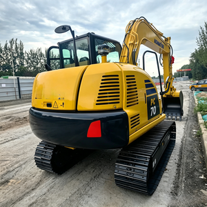 Excavatrice sur chenilles économique de 7 tonnes PC70‑11M0, contrôle précis, entretien facile, pour travaux d'aménagement paysager et d'ingénierie civile - Product Image 4
