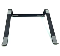 Grosir aluminium Aloi basis berdiri Desktop berongga dudukan Notebook Monitor Laptop Riser Stand