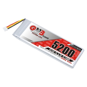 GAONENG GNB 5200mah 1S 3C 3.7V JR Connector RC LiPo Battery for for TBS Tango 2 Remote Control Transmitter Receiver - Product Image 1