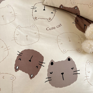 Mù<span class=keywords><strong>a</strong></span> thu mù<span class=keywords><strong>a</strong></span> đông Comforter Set in nhỏ tươi cotton bedding-Bốn mảnh trẻ sơ sinh lớp mẹ chà nhám Quilt Cover <span class=keywords><strong>Sheets</strong></span> - Product Image 5