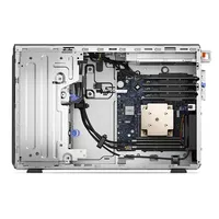 Serveur tour unique T350 haut de gamme 8*3.5/ Xeon Quad-core E-2334 3.4GHz/2*8GB 3200MHz garantie de 3 ans serveur d'échange à chaud