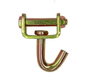 Swivel Manufacturer Custom Wire Single Swivel J Hook With Bolt And Nut For Cargo Control