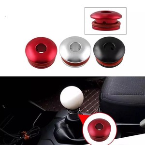 Car Gear <b>Knob</b> Aluminum Red Silver Black <b>Shift</b> Lever Limiters For Manual Transmission Vehicles - Product Image 1