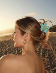 新しいファッション非3個卵花サメクリップセットプラスチックマルチカラー環境にやさしいヘアアクセサリーギフト - Product Image 4