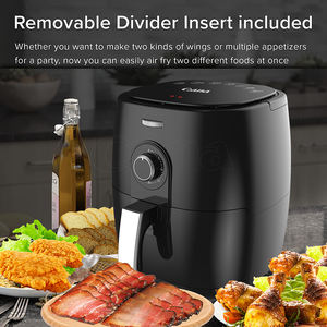 Freidora de Aire Digital OEM al por Mayor de Fábrica QANA - Procesador de Alimentos sin Aceite, Utensilios para Hornear y <span class=keywords><strong>Horno</strong></span> Eléctrico (<span class=keywords><strong>Tefal</strong></span>) - Product Image 5