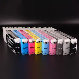 Cartucho de tinta Compatible con Epson 7700, 7890, 7900, 9700, 9890, 9900, WT7900, T596, T636, T6361, T6362, T6363, T6364, T6365