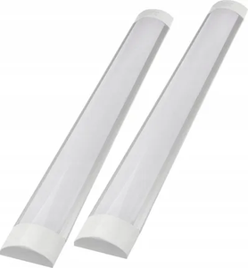 Nhôm + nhựa PF> 0.9 100lm/W 120cm 150cm ống đèn phẳng 3 ba dòng LED Batten tuyến tính triproof LED Batten ánh sáng - Product Image 6