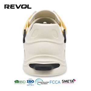 Claquettes de jardin pour hommes en EVA à bout rond - Antidérapantes, respirantes, légères, confortables, toutes saisons, sabots de jardin en EVA pour hommes - Product Image 4