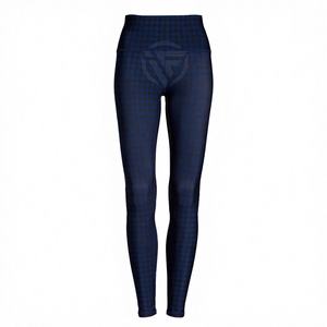 Pantalones de Yoga para Mujer, Sin Costuras, Sexy, Cintura Alta, Spandex/Nailon, Elásticos en Cuatro Direcciones, Transpirables, de Secado Rápido, Cintura Elástica, Rojo, Azul, Morado - Product Image 4