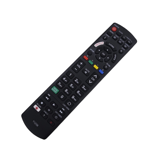 New Replacement 11236 Remote Control for Panasonic Viera TV Universal Remote ControlWorks for All Panasonic HDTV 3D LCD LED TV