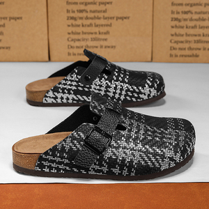 Sandales tendance en stock usine pour hommes et femmes, nouveau style, mules tressées, chaussures à la mode et tendance pour femmes - Product Image 2