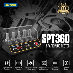 AUTOOL SPT360 araba buji test cihazı 110V 220V beş delikli ateşleme analiz aracı <span class=keywords><strong>OEM</strong></span> desteklenen teşhis araçları - Product Image 2