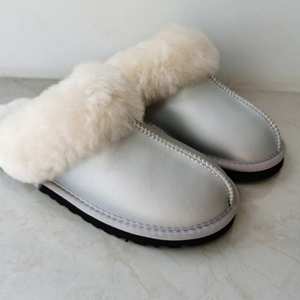 Fashion Factory Price Real <strong>Sheepskin</strong> Fur Anti-Slip EVA Outsole Soft Warm Winter Spring Autumn <strong>Slipper</strong> for <strong>Man</strong> Women Indoor Slide - Product Image 6