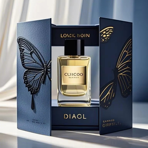 Thiết Kế Mới 2025 Sang Trọng Tùy Chỉnh Vuông Rỗng Phun Pha Lê Chai 30Ml 50Ml 100Ml Chai Nước Hoa Thủy Tinh Với Sương Phun Vàng Cap - Product Image 3