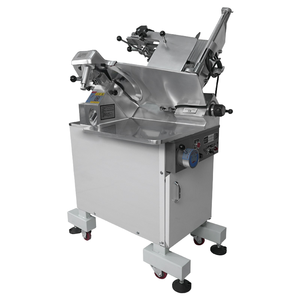Rebanadora de Carne Eléctrica Semiautomática con Cuchilla de Acero Inoxidable, Grosor Ajustable, Máquina Comercial para Cortar Carne Congelada - Product Image 1