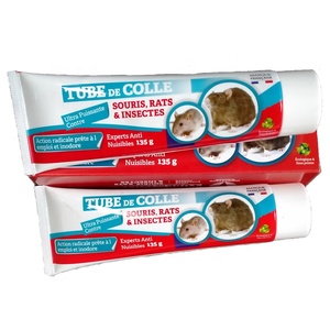 Trampa de pegamento para ratones, fuerte y adhesiva, en tubo, ecológica, sin olor, sin <span class=keywords><strong>escape</strong></span> una vez atrapado - Product Image 1