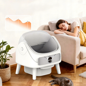 Cross-border Hot-selling 800 Sets/<strong>cabinet</strong> Smart Fully Automatic <strong>cat</strong> <strong>Litter</strong> Box Extra-large Electric <strong>Litter</strong> Scoop Machine Toilet - Product Image 2