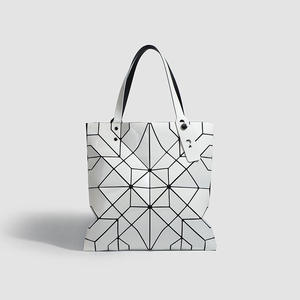 Nouveau Sac Fourre-tout à Paillettes Découpées au Laser 2026 - Sac à Bandoulière Grande Capacité à Motif Losanges Géométriques pour Femme - Product Image 6