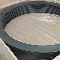 Junta de PTFE de baja viscosidad para electrolizadores, junta de PTFE modificada rellena para servicio de sellado de hidrógeno
