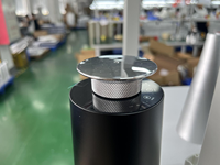 Nouveau mini diffuseur d'arômes portable en métal, sans eau, pour la maison et la voiture, à poser sur table, alimentation USB/batterie, grande capacité, garantie 1 an