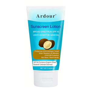 Crème pour bébé Lotion écran <span class=keywords><strong>solaire</strong></span> minérale sensible SPF 40 Crème eczéma pour bébé, enfant et famille - Product Image 1