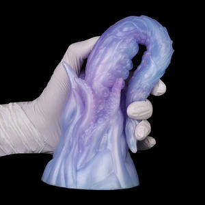 에일리언 대형 문어 다리 야광 딜도 흡착컵 여성 G스팟 자극 자위용 실리콘 딜도 남성 애널 플러그 성인용품 - Product Image 6