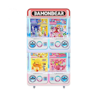 Distributeur de capsules à monnayeur, distributeur de jouets Gacha à LED pour salles d'arcade et parcs d'attractions
