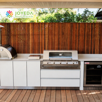 JOYEDA Classic Lights Kamado Containers Fridge Bbq Grills Frame Prefab Box 316 Australian Modern Outdoor Kitchen Modular Hinge