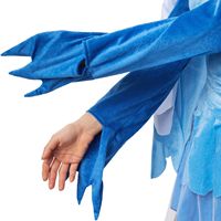 Costume de cosplay d'oiseau de dessin animé pour femme, tenue de fête d'Halloween de haute qualité avec chapeau