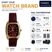 Montre à quartz rétro pour femme personnalisée, cadran carré, bracelet en simili cuir ou en alliage, décontractée, pour le bureau, les fêtes, les rendez-vous, le quotidien